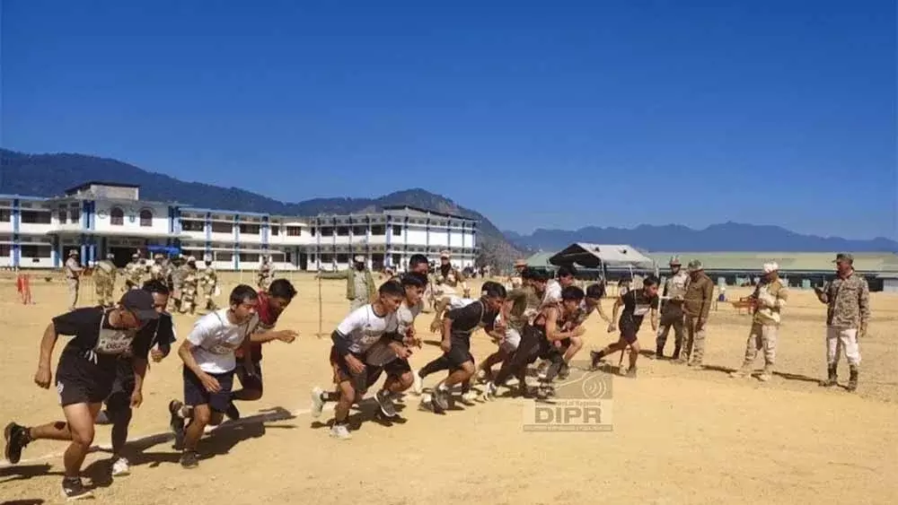 Nagaland पुलिस भर्ती शमाटोर में खत्म हुई