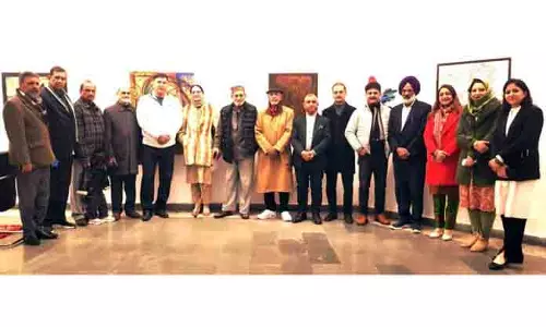 JAMMU: अखिल भारतीय कला प्रदर्शनी का समापन