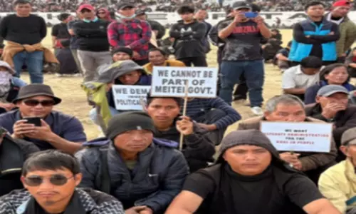 Manipur में आदिवासी समुदाय ने उठाया राजनीतिक समाधान का मुद्दा