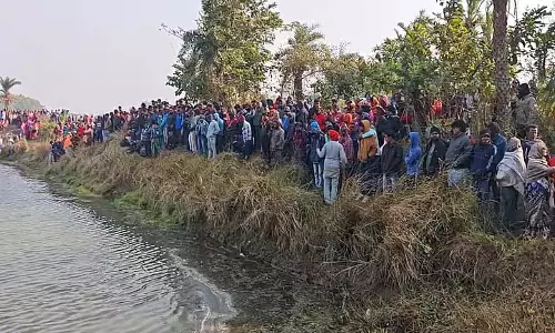 लापता महिला का Body तालाब में मिला, ससुराल वाले गिरफ्तार लापता महिला का Body तालाब में मिला, ससुराल वाले गिरफ्तार