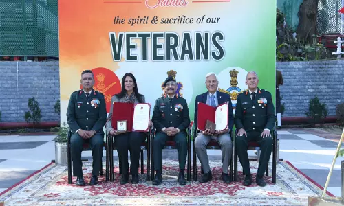 Shimla: भारतीय सेना प्रशिक्षण कमान ने 10वां सशस्त्र सेना वयोवृद्ध दिवस कार्यक्रम आयोजित किया Shimla: भारतीय सेना प्रशिक्षण कमान ने 10वां सशस्त्र सेना वयोवृद्ध दिवस कार्यक्रम आयोजित किया
