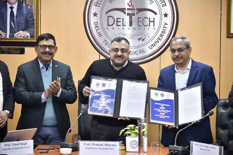 DTU और CSIR-NPL ने रिसर्च सहयोग के लिए समझौता किया DTU और CSIR-NPL ने रिसर्च सहयोग के लिए समझौता किया