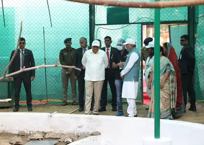 करुणा अभियान को लेकर CM एक्शन में, वाइल्डलाइफ सेंटर पहुंचे करुणा अभियान को लेकर CM एक्शन में, वाइल्डलाइफ सेंटर पहुंचे