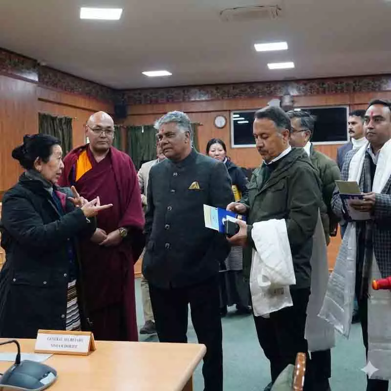 Kangra MP ने धर्मशाला में बौद्ध विश्वविद्यालय स्थापित करने का प्रस्ताव रखा Kangra MP ने धर्मशाला में बौद्ध विश्वविद्यालय स्थापित करने का प्रस्ताव रखा