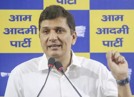 आयुष्मान आरोग्य मंदिर को लेकर सौरभ भारद्वाज ने सरकार को घेरा आयुष्मान आरोग्य मंदिर को लेकर सौरभ भारद्वाज ने सरकार को घेरा