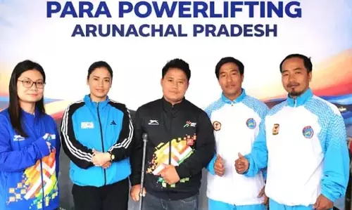 Arunachal नेशनल पैरा पावरलिफ्टिंग चैंपियनशिप में हिस्सा लेगा