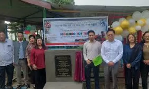 Nagaland: सोमवार को सोशल वेलफेयर ऑफिस बिल्डिंग का उद्घाटन हुआ Nagaland: सोमवार को सोशल वेलफेयर ऑफिस बिल्डिंग का उद्घाटन हुआ