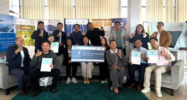 Nagaland: यूथनेट ने चार स्टार्ट-अप्स को 20 लाख रुपये का अनुदान दिया