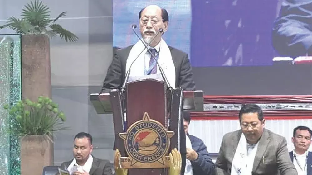 Nagaland : नागा एकता तरक्की की कुंजी है: AKM मीटिंग में रियो Nagaland : नागा एकता तरक्की की कुंजी है: AKM मीटिंग में रियो