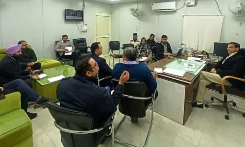 Yamunanagar में स्वच्छ सर्वेक्षण की तैयारियों पर चर्चा के लिए बैठक हुई Yamunanagar में स्वच्छ सर्वेक्षण की तैयारियों पर चर्चा के लिए बैठक हुई