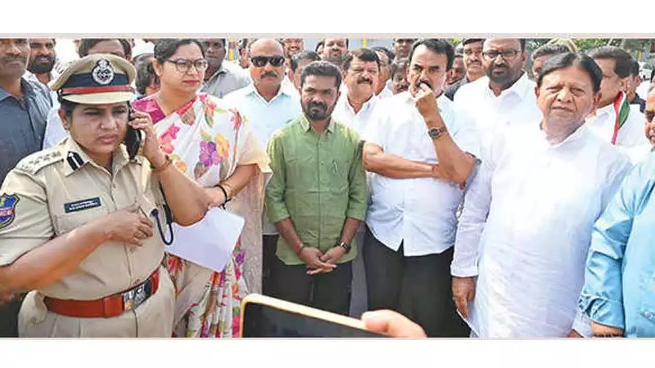 जुपाली ने CM के निर्मल दौरे की व्यवस्थाओं की समीक्षा की