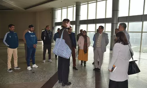 ब्रिटिश हाई कमीशन की टीम ने सोनीपत University का दौरा किया ब्रिटिश हाई कमीशन की टीम ने सोनीपत University का दौरा किया
