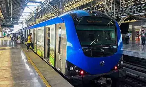 Chennai: मेट्रो ट्रेनें 18 जनवरी तक रविवार के शेड्यूल पर चलेंगी Chennai: मेट्रो ट्रेनें 18 जनवरी तक रविवार के शेड्यूल पर चलेंगी