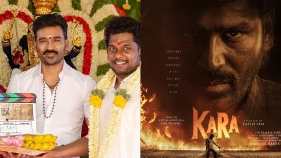 Dhanush और विग्नेश राजा की D54 का ऑफिशियल टाइटल कारा रखा गया