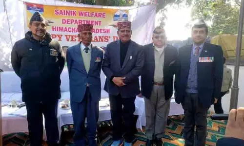 वेटरन्स डे, Sujanpur MLA ने कहा, पूर्व सैनिक सामाजिक बदलाव ला सकते हैं वेटरन्स डे, Sujanpur MLA ने कहा, पूर्व सैनिक सामाजिक बदलाव ला सकते हैं
