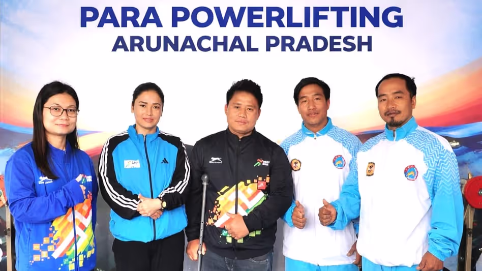 नेशनल चैंपियनशिप 2026 के लिए Arunachal पैरा पावरलिफ्टिंग टीम की घोषणा