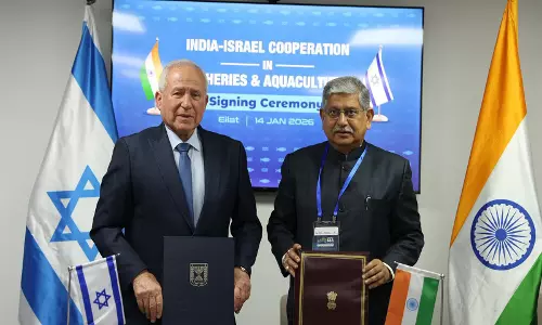 भारत–Israel के बीच मत्स्य पालन और जलीय कृषि में सहयोग पर समझौता