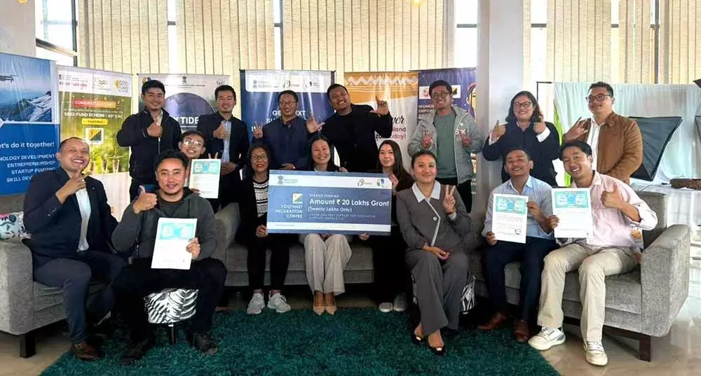 Nagaland : यूथनेट ने चार स्टार्ट-अप्स को 20 लाख रुपये का अनुदान दिया
