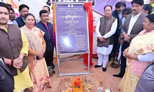 मुख्यमंत्री विष्णुदेव साय ने बगीचा में ₹12.79 करोड़ के गौरव पथ का किया भूमिपूजन