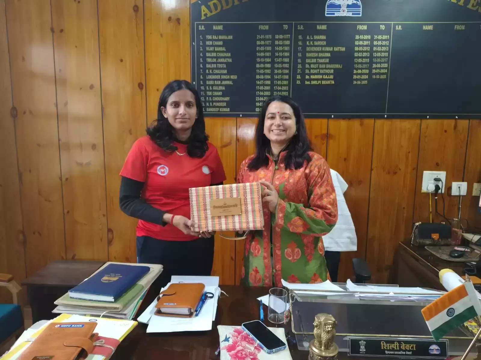 Dharamshala: नीतिका ने जिले का मान बढ़ाया Dharamshala: नीतिका ने जिले का मान बढ़ाया