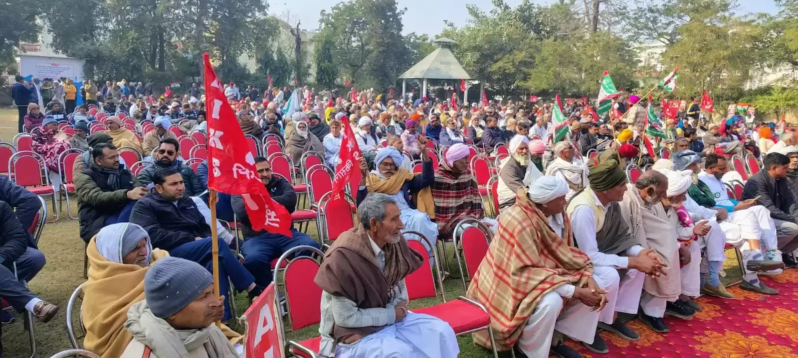 Jind: ट्रेड यूनियनों ने शांतिपूर्ण प्रदर्शन का भरोसा दिया