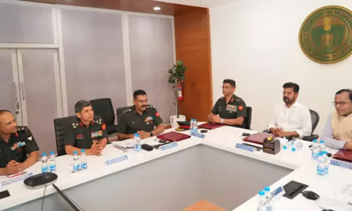 मुख्यमंत्री ने सेना के साउदर्न कमांड मुख्यालय को हैदराबाद स्थानांतरित करने का किया आग्रह