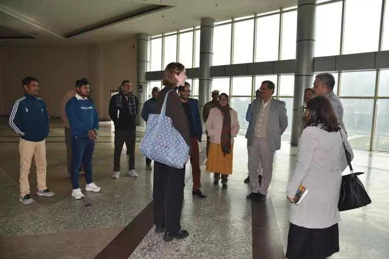 ब्रिटिश हाई कमीशन की टीम ने Sonipat यूनिवर्सिटी का दौरा किया ब्रिटिश हाई कमीशन की टीम ने Sonipat यूनिवर्सिटी का दौरा किया