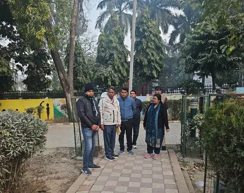 Karnal नगर निगम प्रमुख ने पार्क की खामियों पर कार्रवाई का आदेश दिया Karnal नगर निगम प्रमुख ने पार्क की खामियों पर कार्रवाई का आदेश दिया