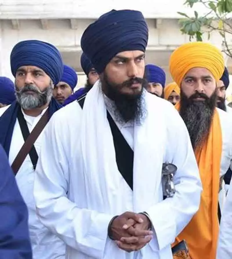Amritpal Singh के संगठन ने उन्हें पंजाब के मुख्यमंत्री पद का उम्मीदवार बताया Amritpal Singh के संगठन ने उन्हें पंजाब के मुख्यमंत्री पद का उम्मीदवार बताया