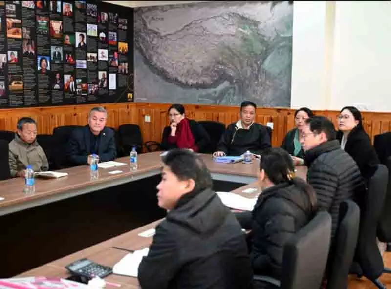 Himachal: निर्वासित तिब्बती सरकार के बजट प्रस्तावों की समीक्षा की गई Himachal: निर्वासित तिब्बती सरकार के बजट प्रस्तावों की समीक्षा की गई