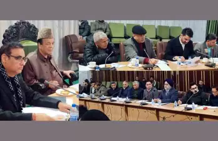 राथर ने NEVA पर एपेक्स कमेटी की मीटिंग की अध्यक्षता की, प्रोजेक्ट को जल्द पूरा करने को कहा राथर ने NEVA पर एपेक्स कमेटी की मीटिंग की अध्यक्षता की, प्रोजेक्ट को जल्द पूरा करने को कहा