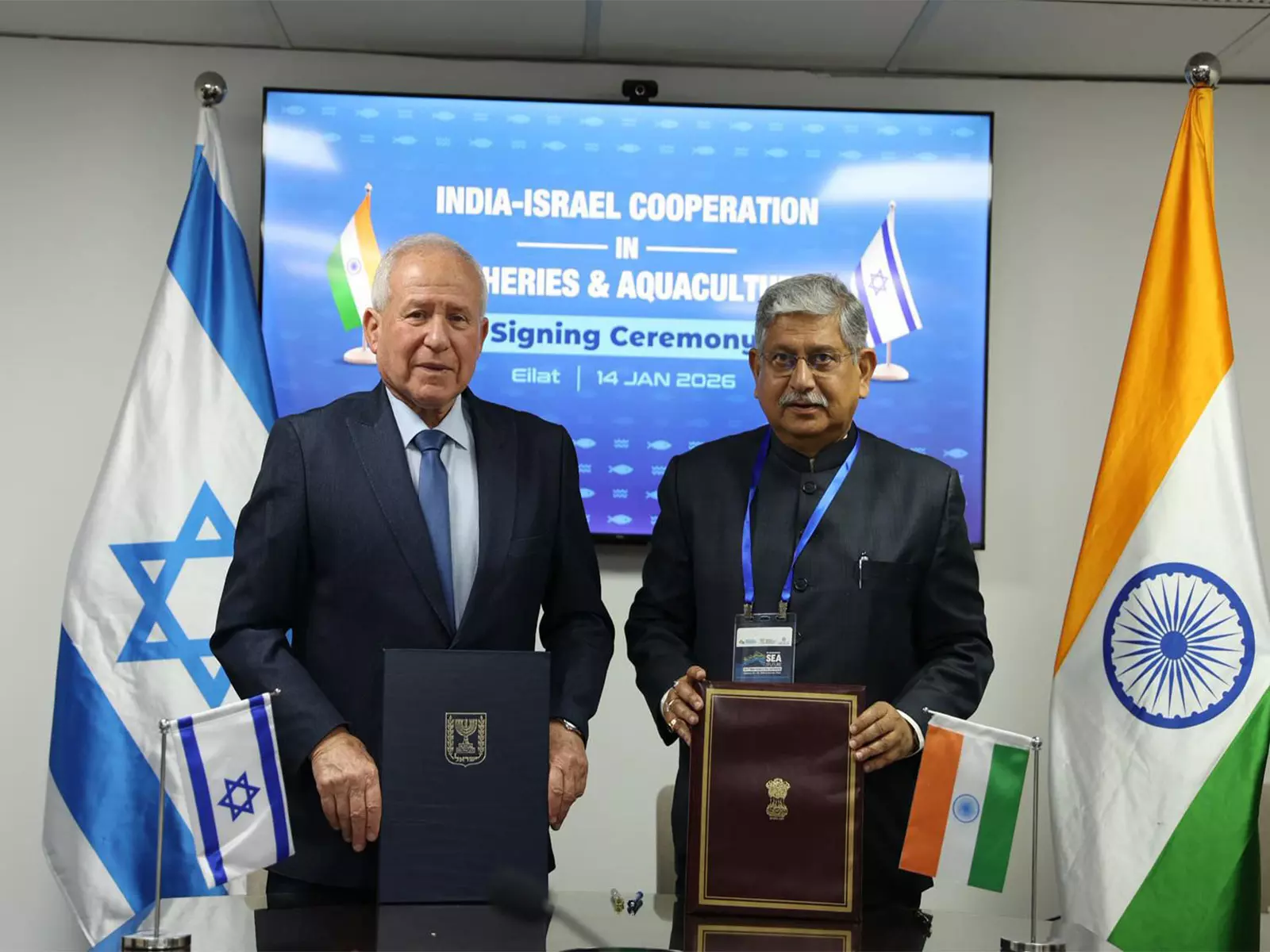 भारत–Israel के बीच मत्स्य पालन और जलीय कृषि में सहयोग पर समझौता भारत–Israel के बीच मत्स्य पालन और जलीय कृषि में सहयोग पर समझौता