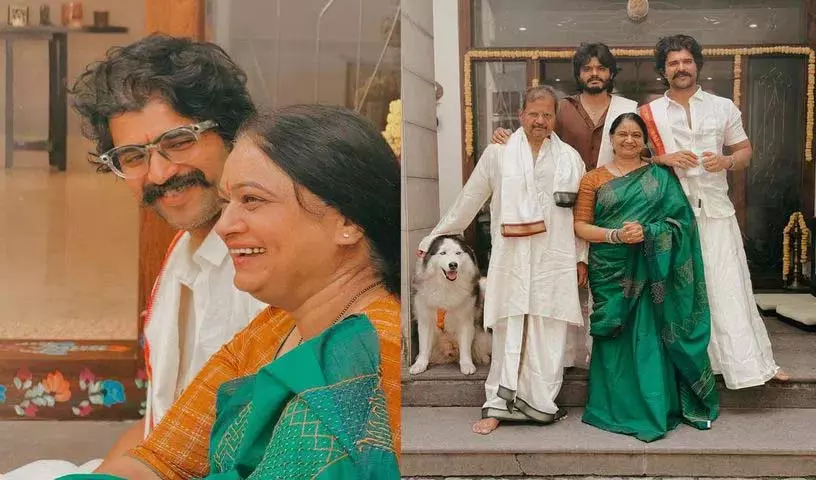 Vijay Devarakonda ने अपने परिवार के साथ संक्रांति मनाई Vijay Devarakonda ने अपने परिवार के साथ संक्रांति मनाई