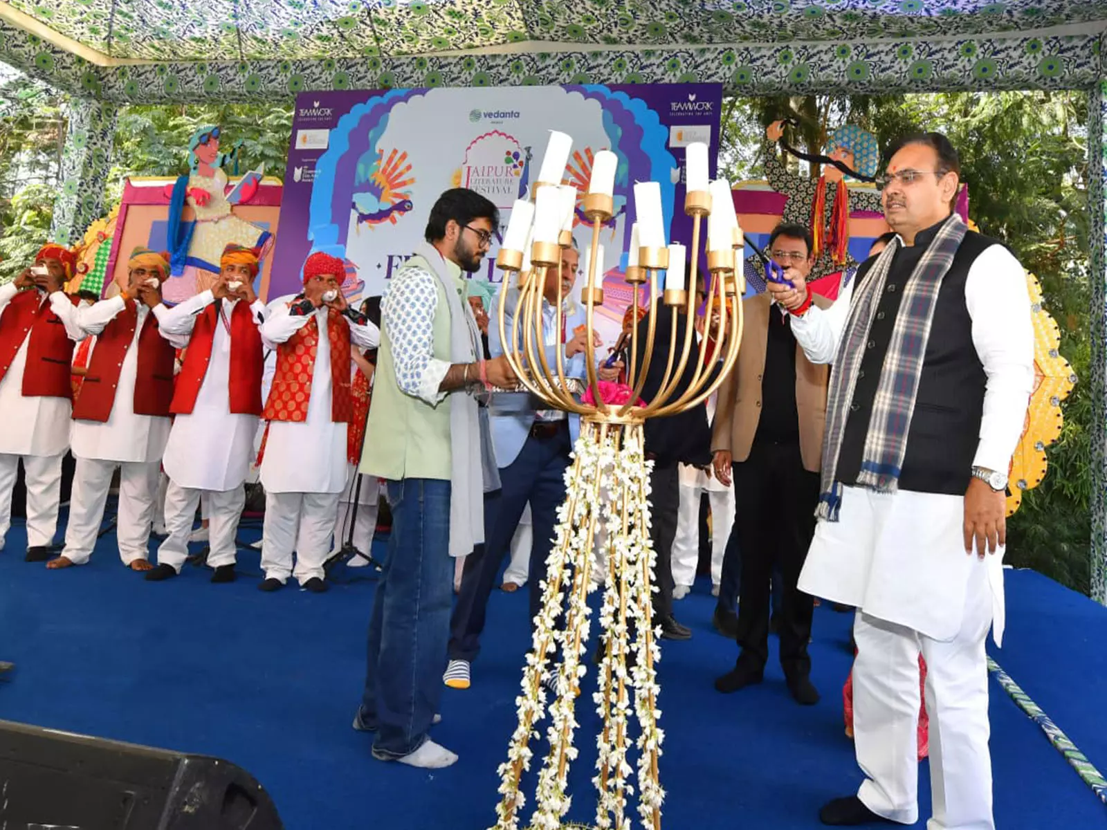 भावी पीढ़ियों के लिए सांस्कृतिक विरासत का संरक्षण: राजस्थान के CM ने जेएलएफ में कहा भावी पीढ़ियों के लिए सांस्कृतिक विरासत का संरक्षण: राजस्थान के CM ने जेएलएफ में कहा