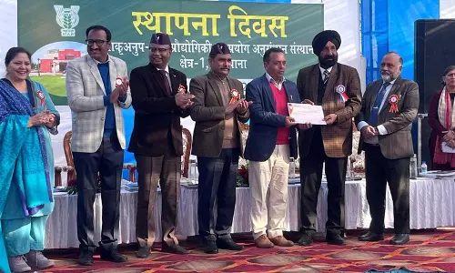Himachal: स्पीति, कंडाघाट केवीके ने पुरस्कार प्रदान किए