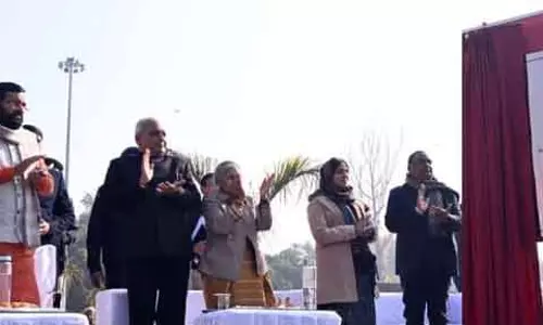 सीएम सैनी ने Hisar में ताऊ देवी लाल पार्क समर्पित किया