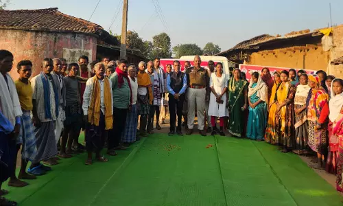 पुलिस का जन जागरूकता अभियान जारी, कोयलारडीह में लगी जन चौपाल