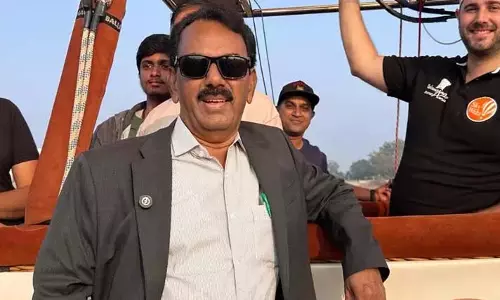 Golconda किले के पास हॉट एयर बैलून फेस्टिवल शुरू हुआ Golconda किले के पास हॉट एयर बैलून फेस्टिवल शुरू हुआ