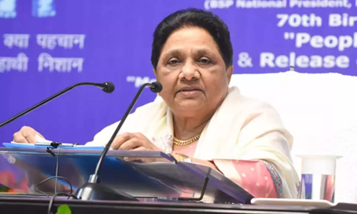 Congress ने अकेले चुनाव लड़ने के फैसले पर BSP प्रमुख पर हमला बोला Congress ने अकेले चुनाव लड़ने के फैसले पर BSP प्रमुख पर हमला बोला