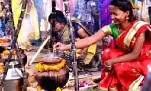 Tamil Nadu में पोंगल धूमधाम से मनाया गया Tamil Nadu में पोंगल धूमधाम से मनाया गया