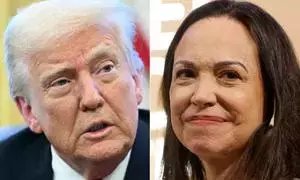 मादुरो के उत्तराधिकारी से बातचीत के बाद Trump वेनेजुएला के विपक्षी नेता से मिलेंगे मादुरो के उत्तराधिकारी से बातचीत के बाद Trump वेनेजुएला के विपक्षी नेता से मिलेंगे