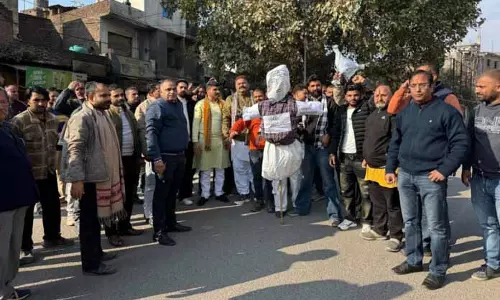 सरकार की जनविरोधी नीतियों के खिलाफ Udhampur में बड़ा विरोध प्रदर्शन