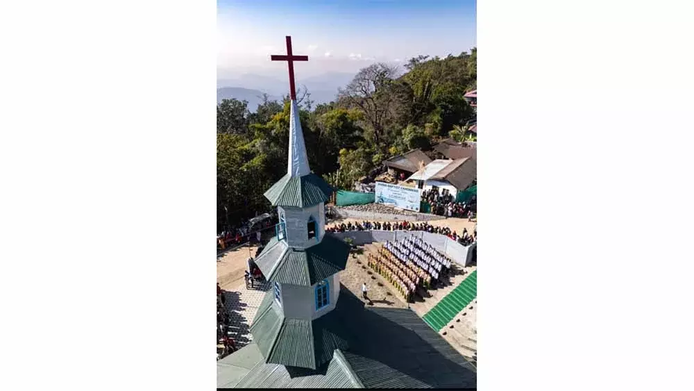 Nagaland : फिरो बैपटिस्ट चर्च ने 100 साल पूरे होने का जश्न मनाया Nagaland : फिरो बैपटिस्ट चर्च ने 100 साल पूरे होने का जश्न मनाया