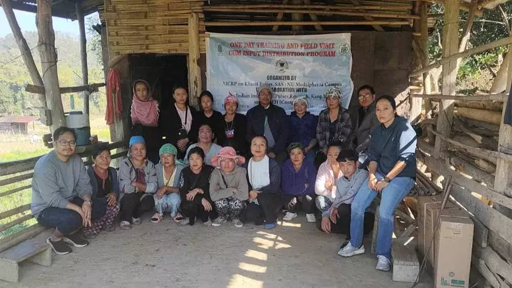 Nagaland : AICRP ने खरीफ दालों की ट्रेनिंग का आयोजन किया Nagaland : AICRP ने खरीफ दालों की ट्रेनिंग का आयोजन किया