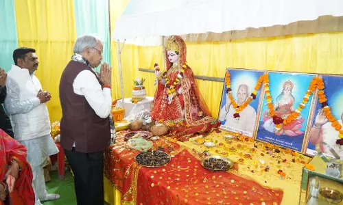 बृजमोहन अग्रवाल गायत्री परिवार के 9 कुण्डीय महायज्ञ एवं दीप यज्ञ में हुए शामिल