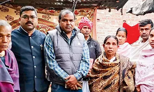 Matua Mahasangh के प्रतिनिधिमंडल ने आत्महत्या करने वाले के घर का दौरा किया