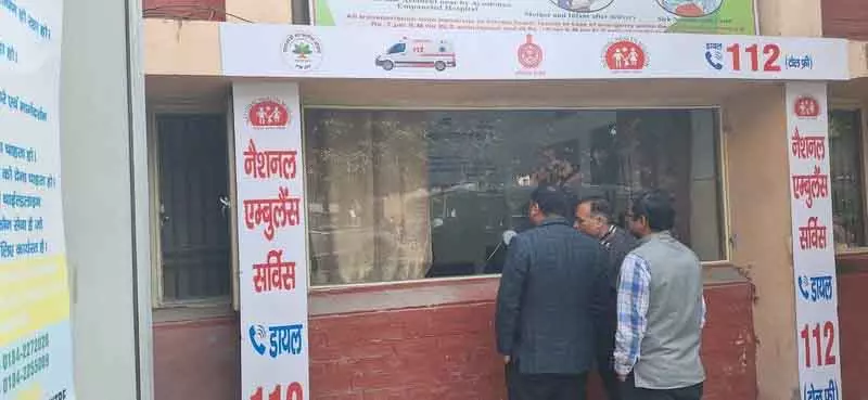 Karnal पूरे राज्य में मॉडर्न डायल-112 एम्बुलेंस कंट्रोल रूम बनाए गए Karnal पूरे राज्य में मॉडर्न डायल-112 एम्बुलेंस कंट्रोल रूम बनाए गए
