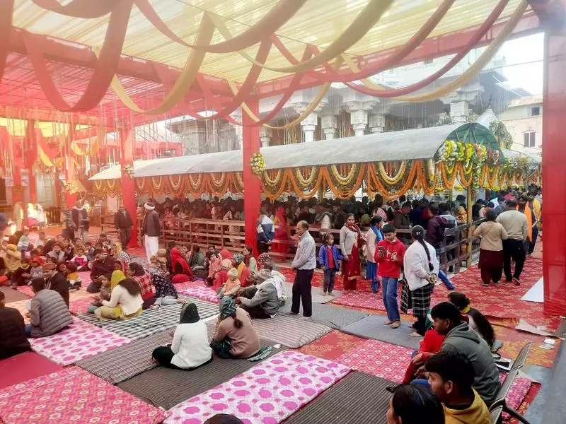 Brajeshwari मंदिर में मकर संक्रांति का सदियों पुराना अनुष्ठान मनाया जाता है Brajeshwari मंदिर में मकर संक्रांति का सदियों पुराना अनुष्ठान मनाया जाता है