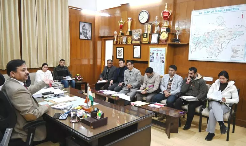 शिमला मंदिर ट्रस्ट में खाली पड़े 48 पद जल्द भरे जाएंगे: DC शिमला मंदिर ट्रस्ट में खाली पड़े 48 पद जल्द भरे जाएंगे: DC