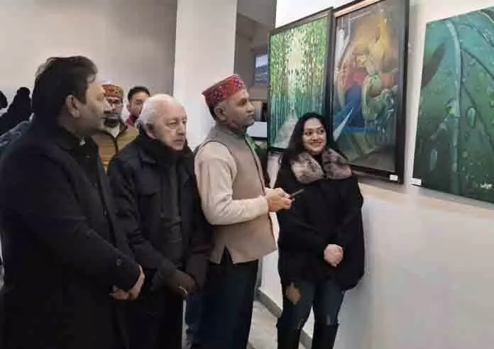 ACB Director ने कला केंद्र प्रदर्शनी में भूषण केसर के योगदान की सराहना की ACB Director ने कला केंद्र प्रदर्शनी में भूषण केसर के योगदान की सराहना की